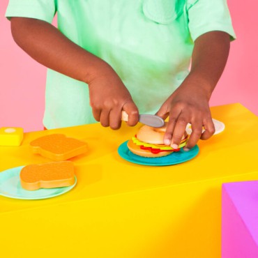 Mini Chef – Breakfast Playset – Toster i akcesoria śniadaniowe B.Toys - 10