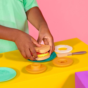 Mini Chef – Breakfast Playset – Toster i akcesoria śniadaniowe B.Toys - 13