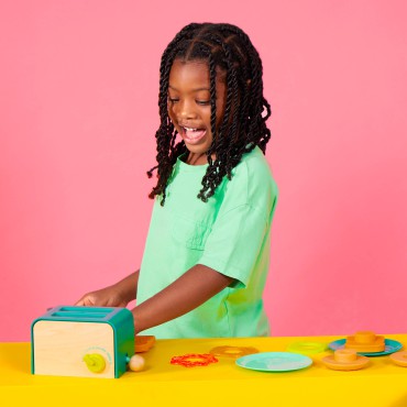 Mini Chef – Breakfast Playset – Toster i akcesoria śniadaniowe B.Toys - 14