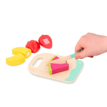 Mini Chef – Fruity Smoothie Playset – Blender z owocami i akcesoriami B.Toys - 9