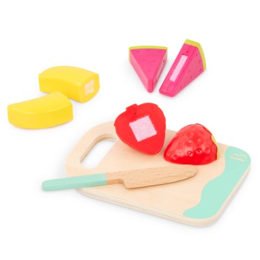 Mini Chef – Fruity Smoothie Playset – Blender z owocami i akcesoriami B.Toys - 10