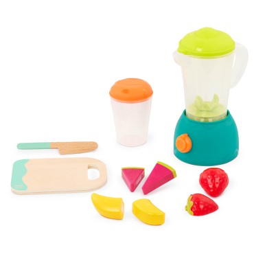 Mini Chef – Fruity Smoothie Playset – Blender z owocami i akcesoriami B.Toys - 12
