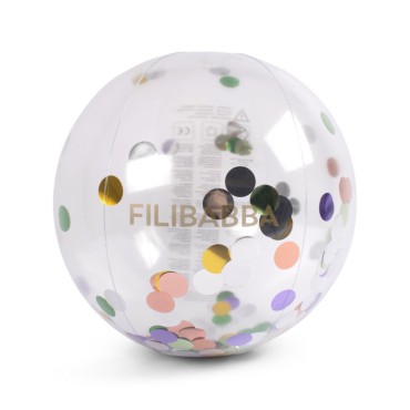 Piłka plażowa Rainbow Confetti Filibabba - 3