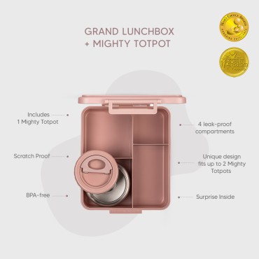 Grand Lunch Box z Termosem - Leo Citron - 4