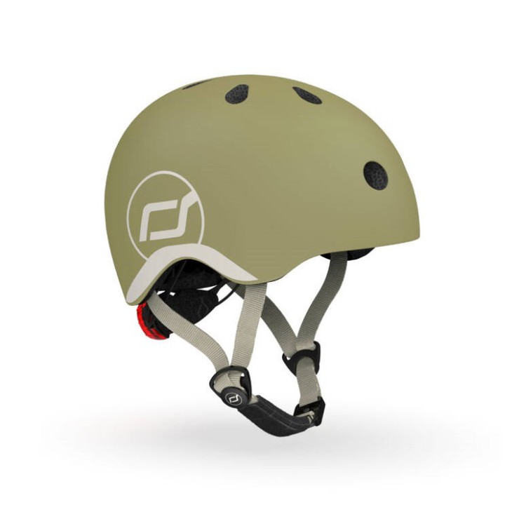 SCOOTANDRIDE Kask XXS-S dla dzieci 1-5 lat Olive - 1