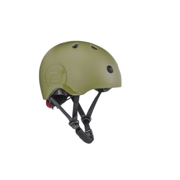 SCOOTANDRIDE Kask dla dzieci 3+ Olive - 1