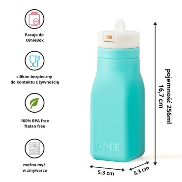 Omiebottle, bidon dla dzieci, Teal Omie - 5