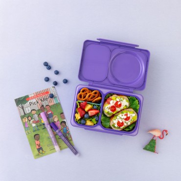 Omiebox Up Lunchbox z termosem Galaxy Purple Omie - 4