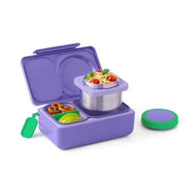 Omiebox Up Lunchbox z termosem Galaxy Purple Omie - 2