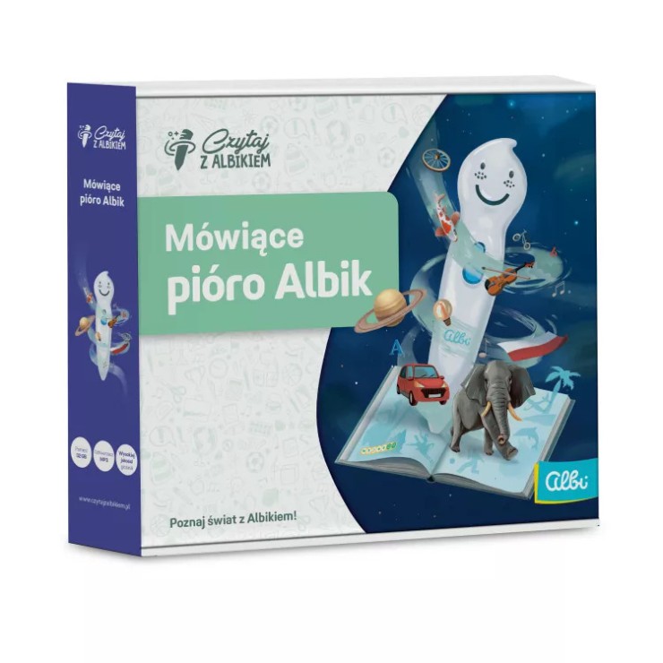 Czytaj z Albikiem. Mówiące pióro Albik solo 1.0 - 1