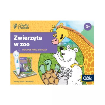 Czytaj z Albikiem. Zestaw pióro + Zwierzęta w Zoo - 5