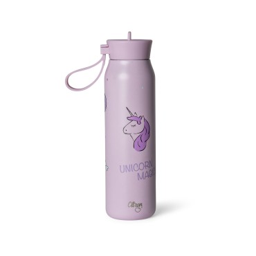 Butelka Termiczna ze Stali Nierdzewnej 350ml - Stormy Unicorn Citron - 5