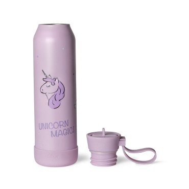 Butelka Termiczna ze Stali Nierdzewnej 500ml - Stormy Unicorn Citron - 4