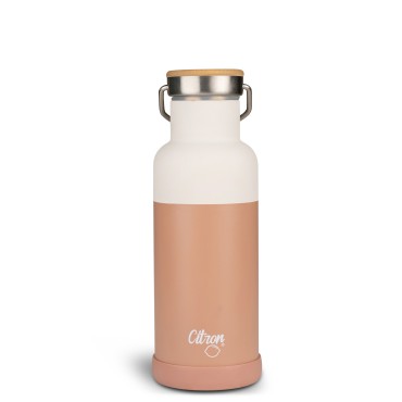 Butelka Termiczna ze Stali Nierdzewnej 500ml - Blush Pink Citron - 3