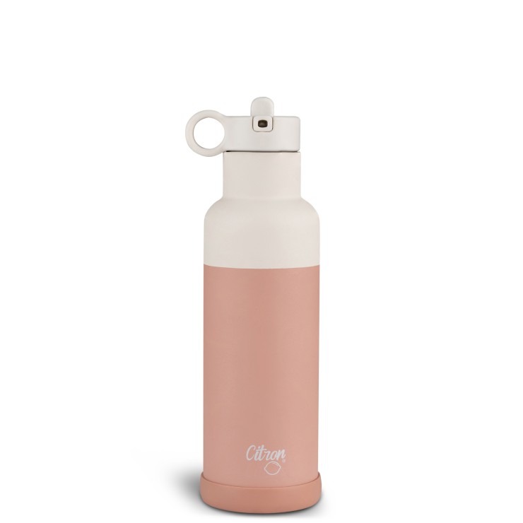 Butelka Termiczna ze Stali Nierdzewnej 500ml - Blush Pink Citron - 1