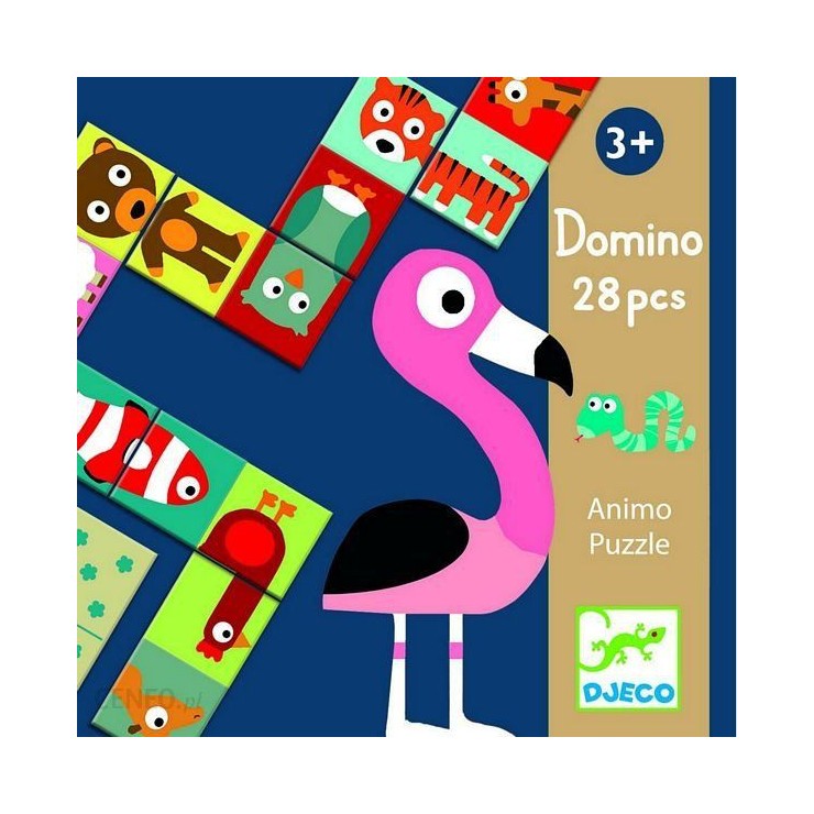 Domino Animo - puzzle Djeco