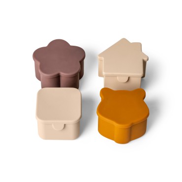 Organizery do Lunchboxa Beige/Plum/Caramel - Zestaw 4szt Citron - 2