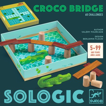 Gra logiczna SoLogic Bridge Djeco - 2