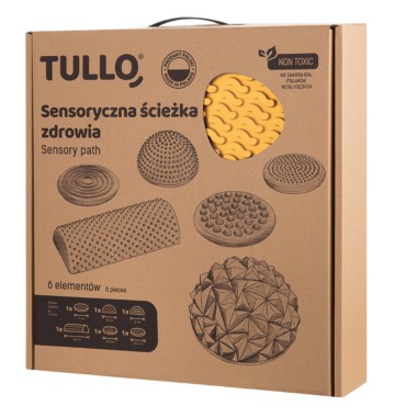 Ścieżka sensoryczna 6 szt. Pastelowa Tullo - 3