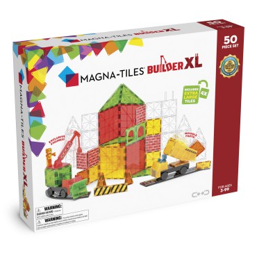 Klocki Magnetyczne Builder XL 50 el. MAGNA-TILES - 4