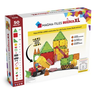 Klocki Magnetyczne Builder XL 50 el. MAGNA-TILES - 6