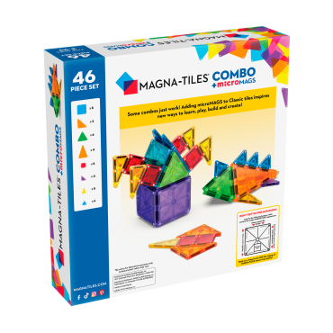 Klocki Magnetyczne COMBO microMAGS 46 el. MAGNA-TILES - 3