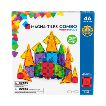 Klocki Magnetyczne COMBO microMAGS 46 el. MAGNA-TILES - 4