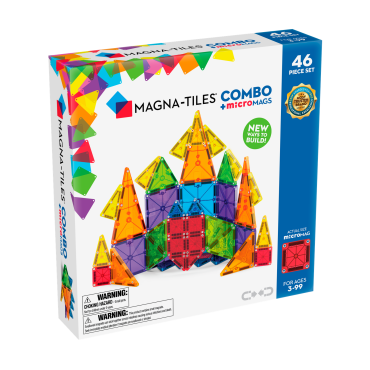 Klocki Magnetyczne COMBO microMAGS 46 el. MAGNA-TILES - 5