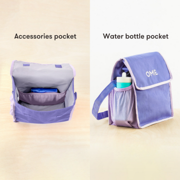 Omietote Torba lunchowa dla dzieci Purple Omie - 3