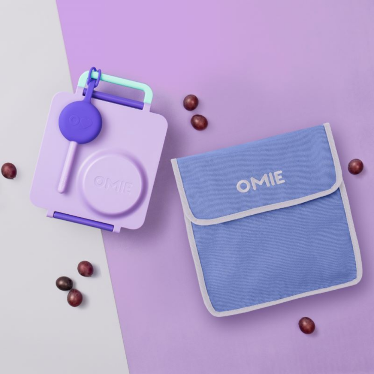 Omietote Torba lunchowa dla dzieci Purple Omie - 1