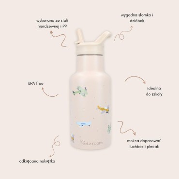 Butelka bidon 350 ml Small Aeroplane Kidzroom - 16