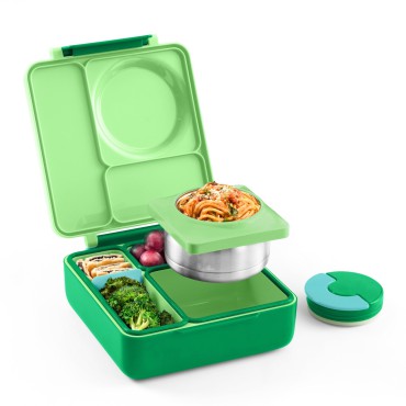 Omiebox lunch box z termosem Apple Green Omie - 12