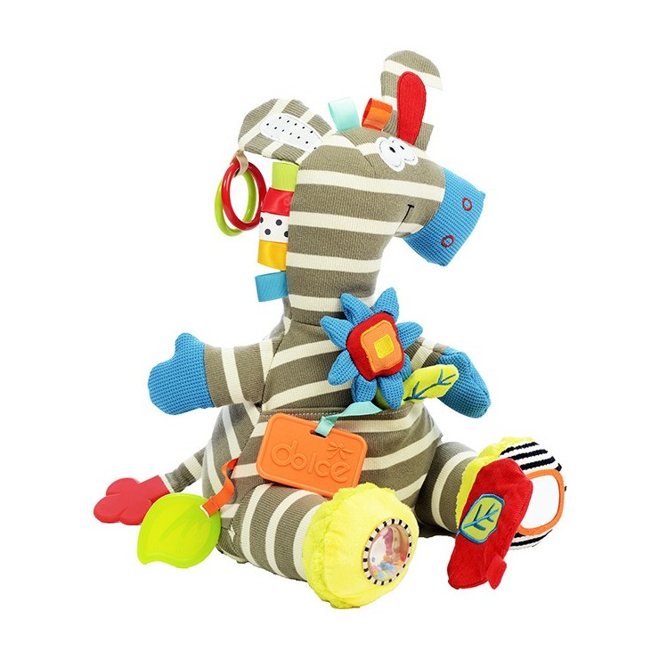 Aktywizująca Zebra zabawka sensoryczna Dolce