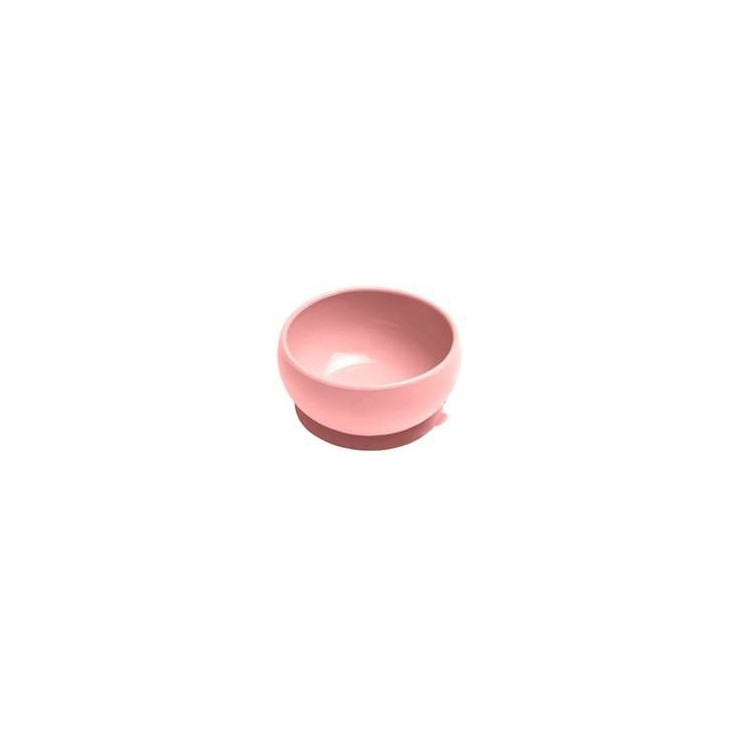 Miseczka silikonowa z pokrywką różowa Minikoioi
