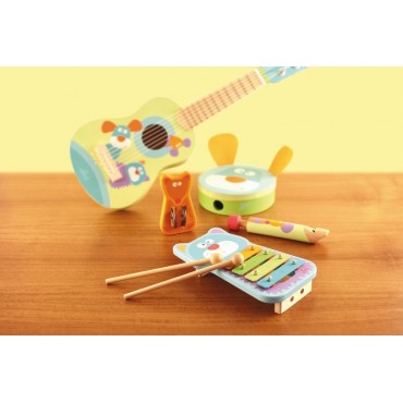 Instrumenty muzyczne dla dziecka mały zespół Sevi