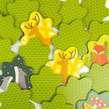 Gra Memory Zwierzęta Leśne Petit Collage