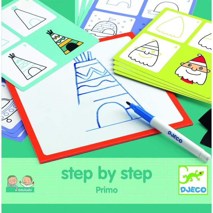 Eduludo Rysowanie krok po kroku Primo Djeco