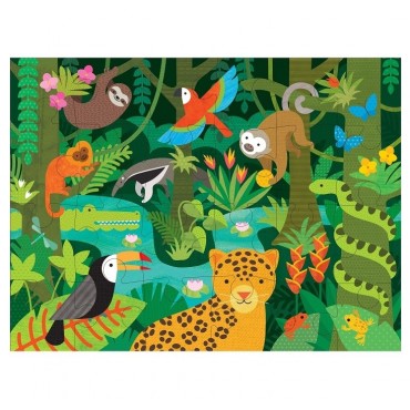 Puzzle Podłogowe Dżungla Petit Collage
