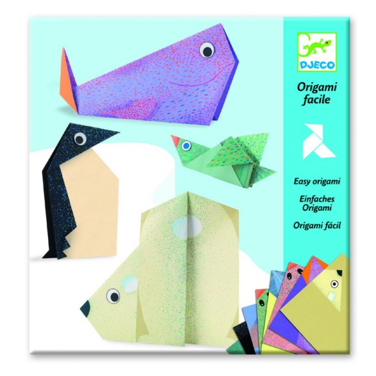 Origami zwierzęta polarne Djeco