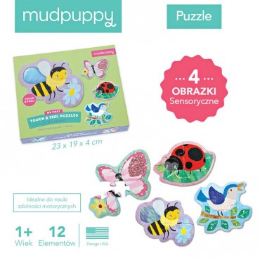 Puzzle sensoryczne Ogród 1+ Mudpuppy