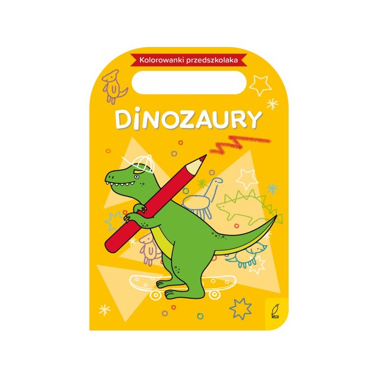 Kolorowanki przedszkolaka. Dinozaury