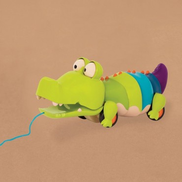 Waggle-a-long Snappity Scott – krokodyl na sznurku B.Toys