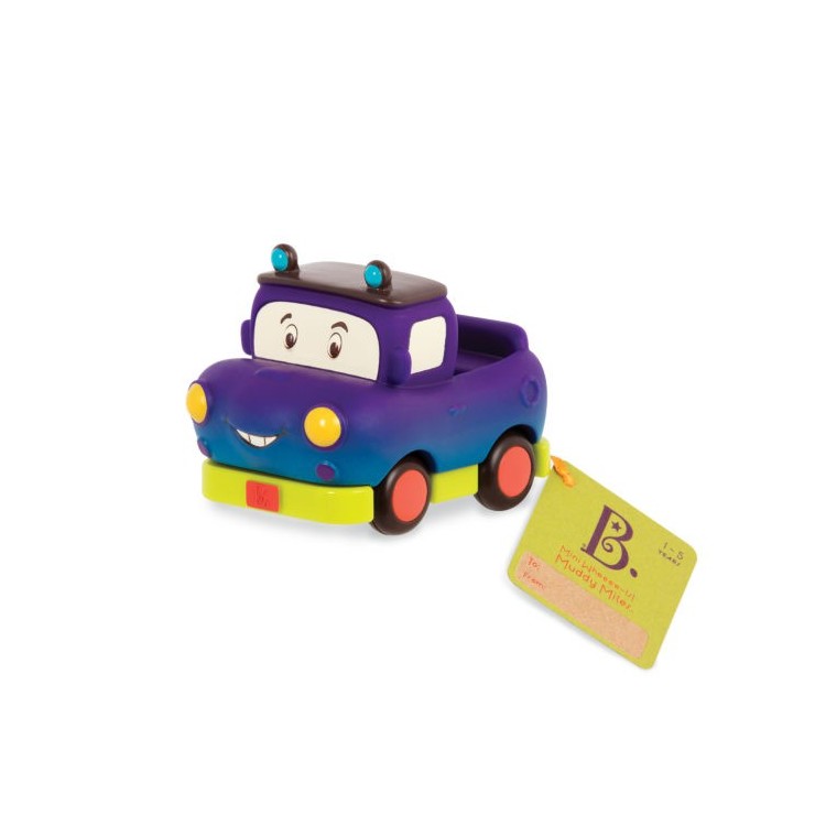 Mini Wheeee-ls! – mini autko z napędem Pick-Up B.Toys
