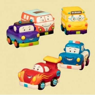 Mini Wheeee-ls! – mini autko z napędem Busik B.Toys