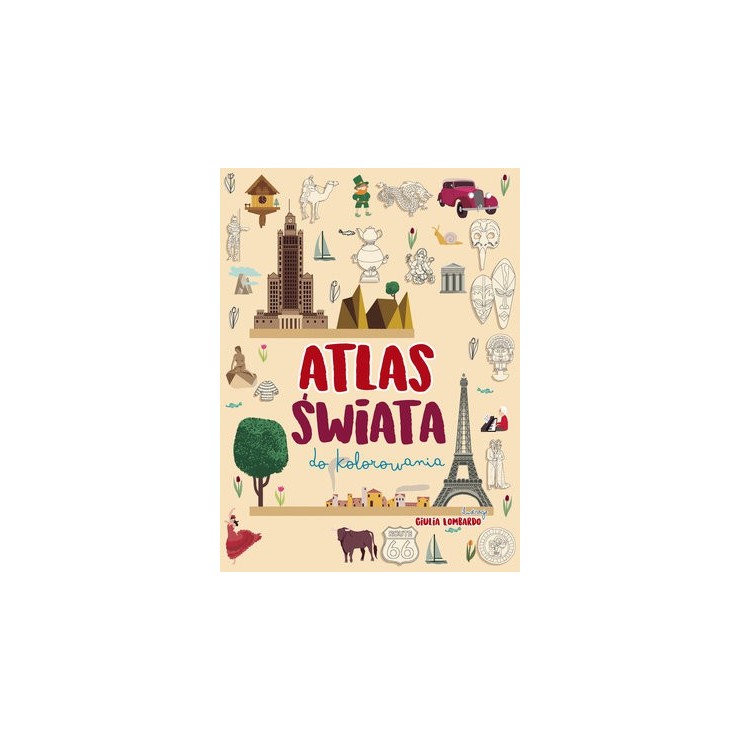 Atlas świata do kolorowania, Wydawnictwo Olesiejuk