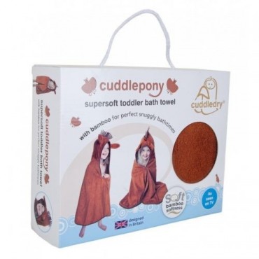 Cuddledry Dziecięcy Bambusowy Ręcznik Konik Cuddlepony