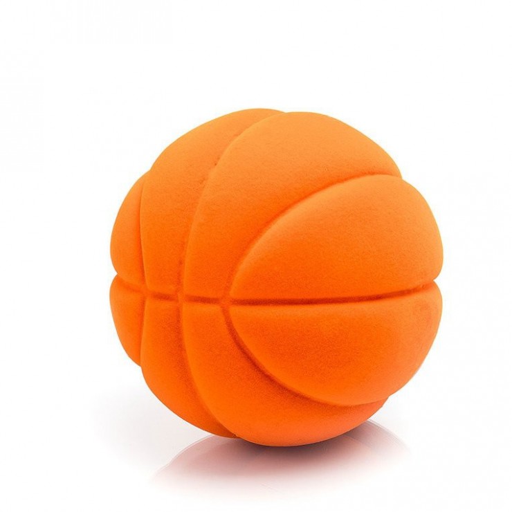 Piłka koszykówka sensoryczna pomarańczowa Rubbabu