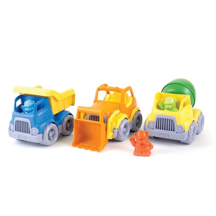 Zestaw pojazdów budowlanych Green Toys