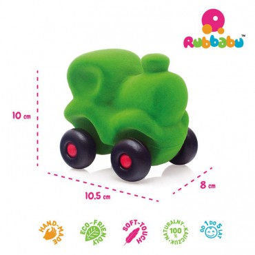 Lokomotywa sensoryczna zielona Rubbabu