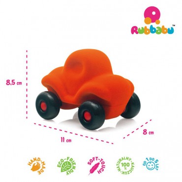Samochód sensoryczny pomarańczowy Rubbabu